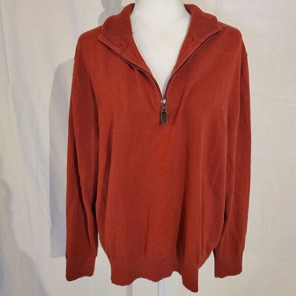 Eddie Bauer Cotton Cashmere Pullover XL - Picture 2 of 15